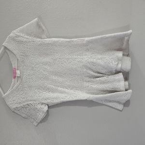 Dream Girl White Lace Top